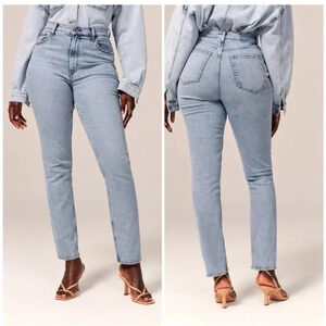 Abercrombie & Fitch 90’s slim straight high rise denim